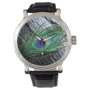 Peacock Feather 1 Watch & Numeral Options