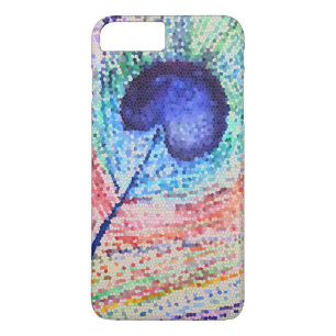 Peacock feather   Apple iPhone 8/7, Barely There Case-Mate iPhone Case