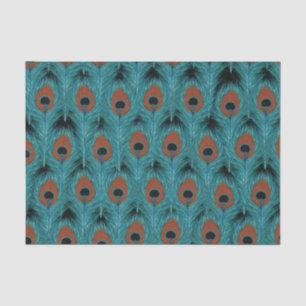 Peacock Feather Art Peacocks Feathers Artwork Tissue Paper