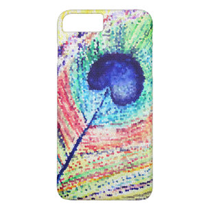 Peacock feather case