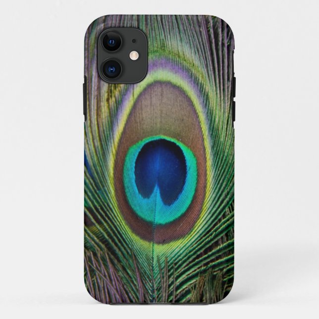Peacock feather Case-Mate iPhone case (Back)