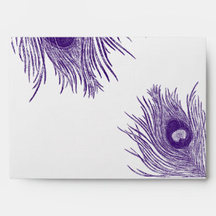 Peacock Feather Envelope