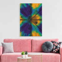 Peacock Feather Interference Pattern