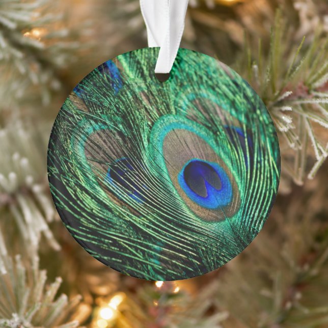 Peacock Feather Lucky Ornament (Tree)