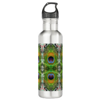 Peacock Feather Show 710 Ml Water Bottle