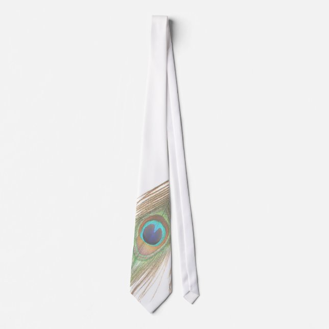 Peacock Feather Tie (Front)
