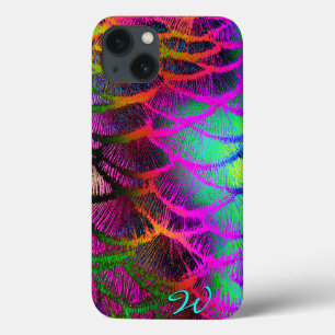 Peacock Feathers 1-3 Options iPhone 13 Case