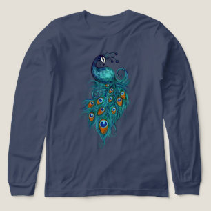 Peacock Feathers Art                               Tri-Blend Shirt