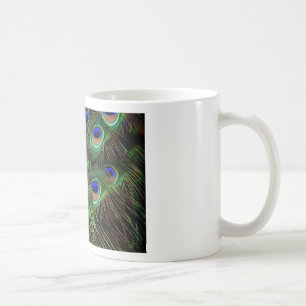 Peacock Feathers Coffee Mug