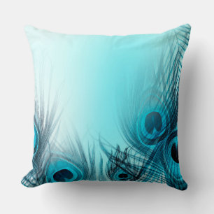 Peacock Feathers Cushion