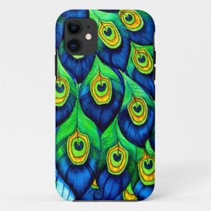 Peacock Feathers Design Case-Mate iPhone Case