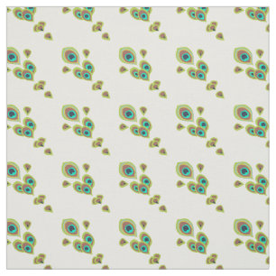 Peacock Feathers Fabric
