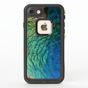 Peacock Feathers I Colourful Abstract Nature Desig