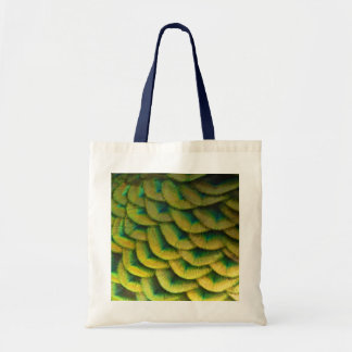 Peacock Feathers II Colourful Nature Tote Bag