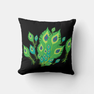 Peacock Feathers   Peacock Birds   Nature Cushion