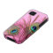Peacock Feathers Pink iPhone 17 Tough Case