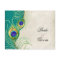 Peacock Feathers RSVP Response Cards
