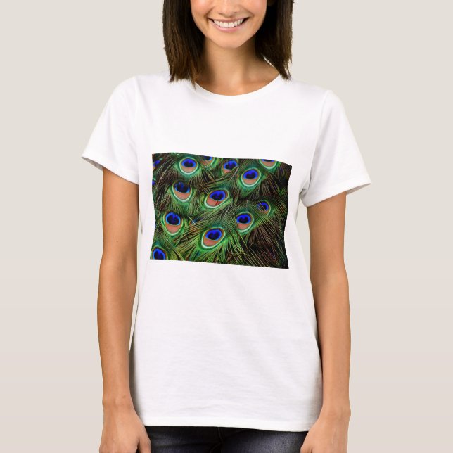 Peacock Feathers T-Shirt (Front)
