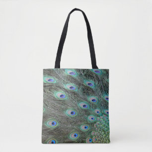 Peacock feathers Tote Bag