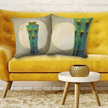 Peacock Feathers Vase Masterpiece From 1900