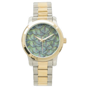 Peacock Feathers Watch