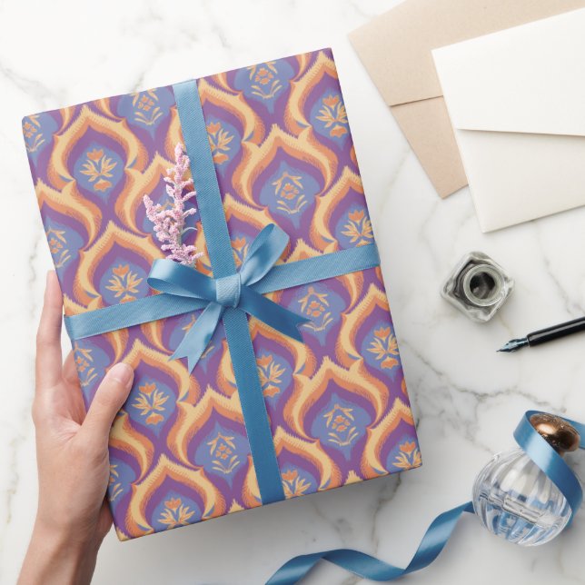 Peacock Floral Wrapping Paper (Gifting)