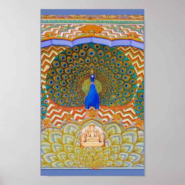 Peacock Gate Poster (Front)