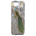 Peacock Glam Elegant Monogram