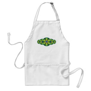 Peacock Illusion Apron
