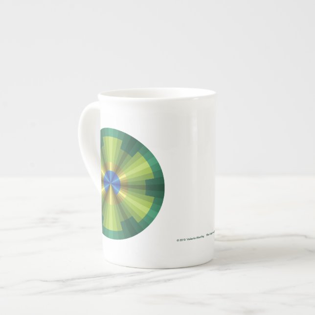 Peacock Illusion Speciality Mug (Front Left)