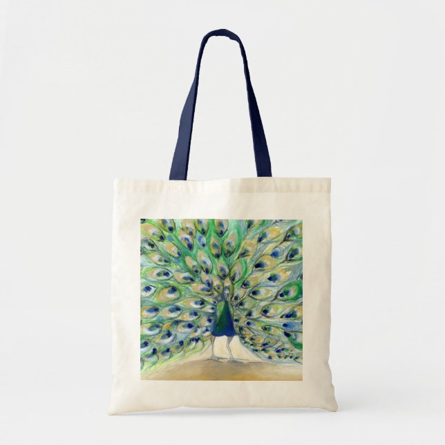 Peacock in San Diego 2 2013 Tote Bag (Front)