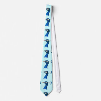 Peacock: Indian Blue Tie