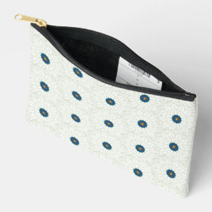 peacock inspiration accessory pouch