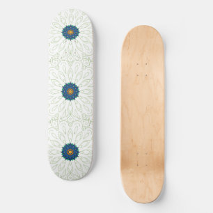 peacock inspiration skateboard