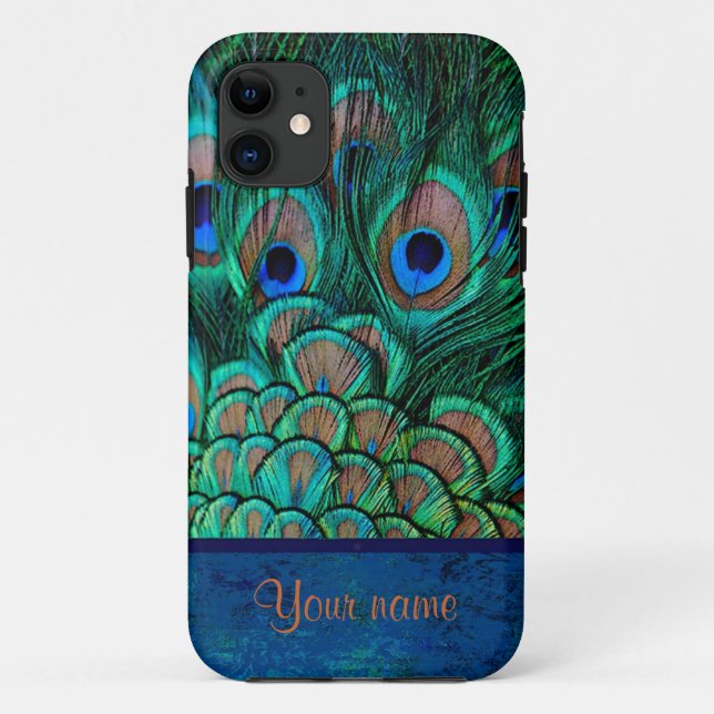 peacock iphone 5 case (Back)