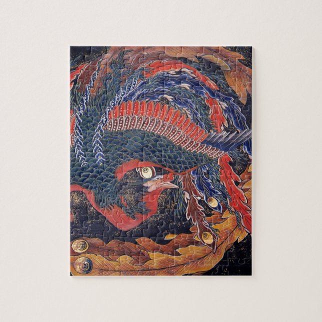 Peacock Jigsaw Puzzle (Vertical)