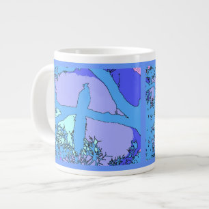 Peacock Jumbo Mug