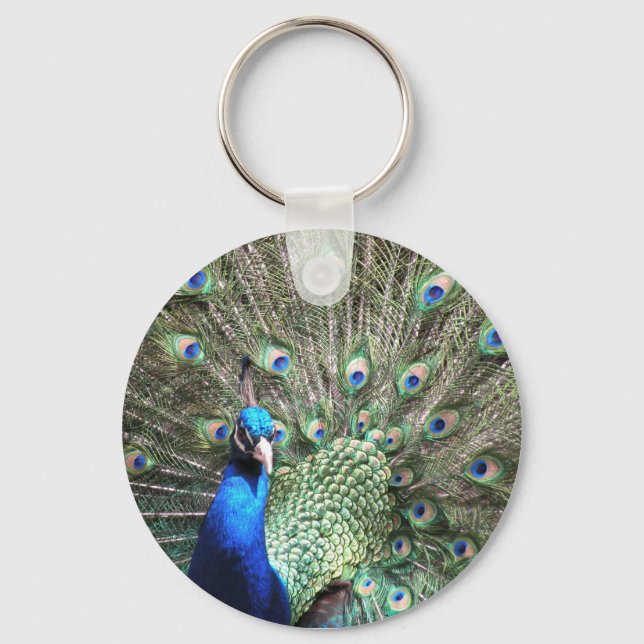Peacock key chain (Front)