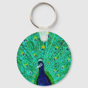 Peacock Key Ring