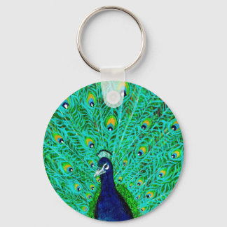 Peacock Key Ring