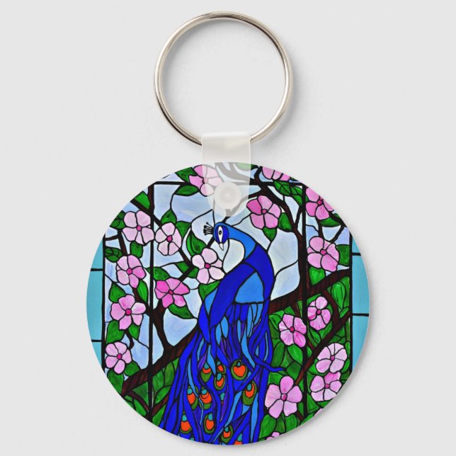 peacock key ring (Front)