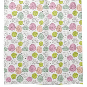 peacock kids wallpaper vintage shower curtain