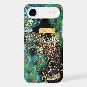 Peacock Kimono Doll  Damask iTouch Case