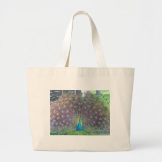 Peacock Large Tote Bag