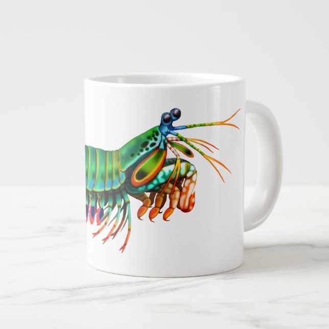 Peacock Mantis Shrimp Reef Animal Speciality Mug (Front Right)