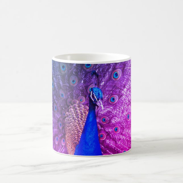 Peacock Morphing Mug (Center)