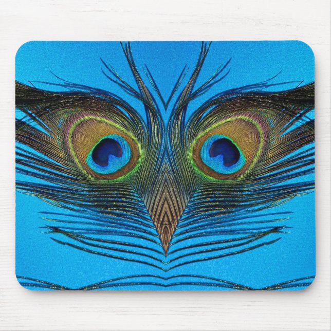 Peacock Mouse Pad (Front)