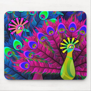 Peacock Mouse Pad