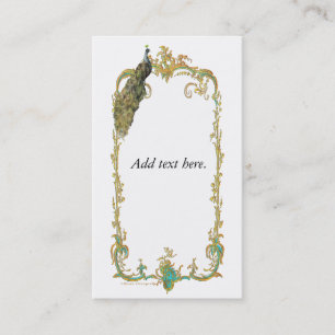 Peacock n Paisley Business Card