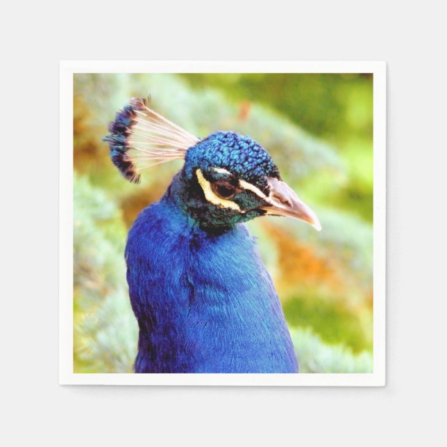 PEACOCK   NAPKIN (Front)